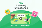 Pidu - Learning English App UI Kit, an UI Kit Template by Lumina_ui_ux202 (Thumbnail 1 of 4)