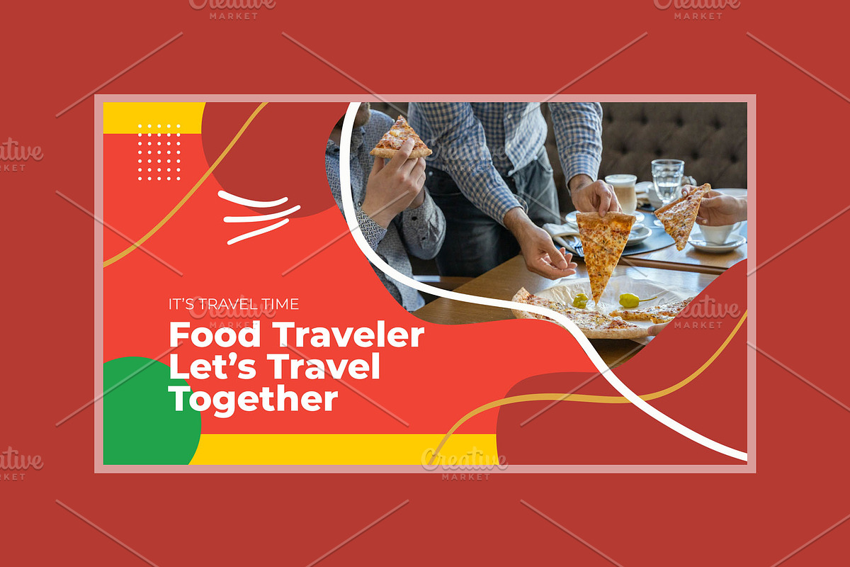 Food Travelers – Youtube Thumbnail, a Social Media Template by hekenostudio (Photo 3 of 4)