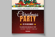 Christmas Flyer Layout, a Flyer Template by MightyDesign (Thumbnail 5 of 8)