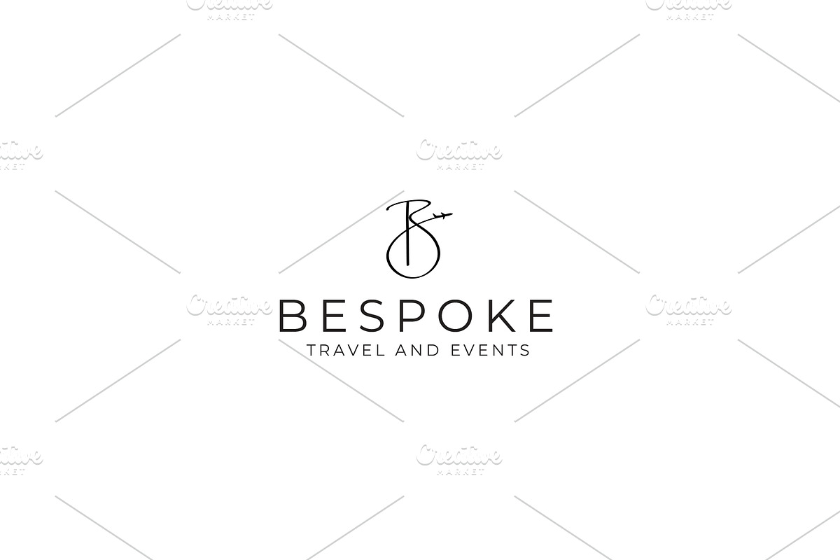Bespoke Travel and Event Logo, a Branding & Logo Template by felicidads (Photo 1 of 2)