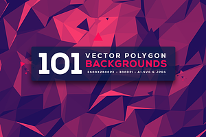 101 Vector Geometric Backgrounds V.3