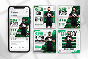 Football Sports Social Media Pack, a Social Media Template by Abdul Studio (Thumbnail 3 of 5)