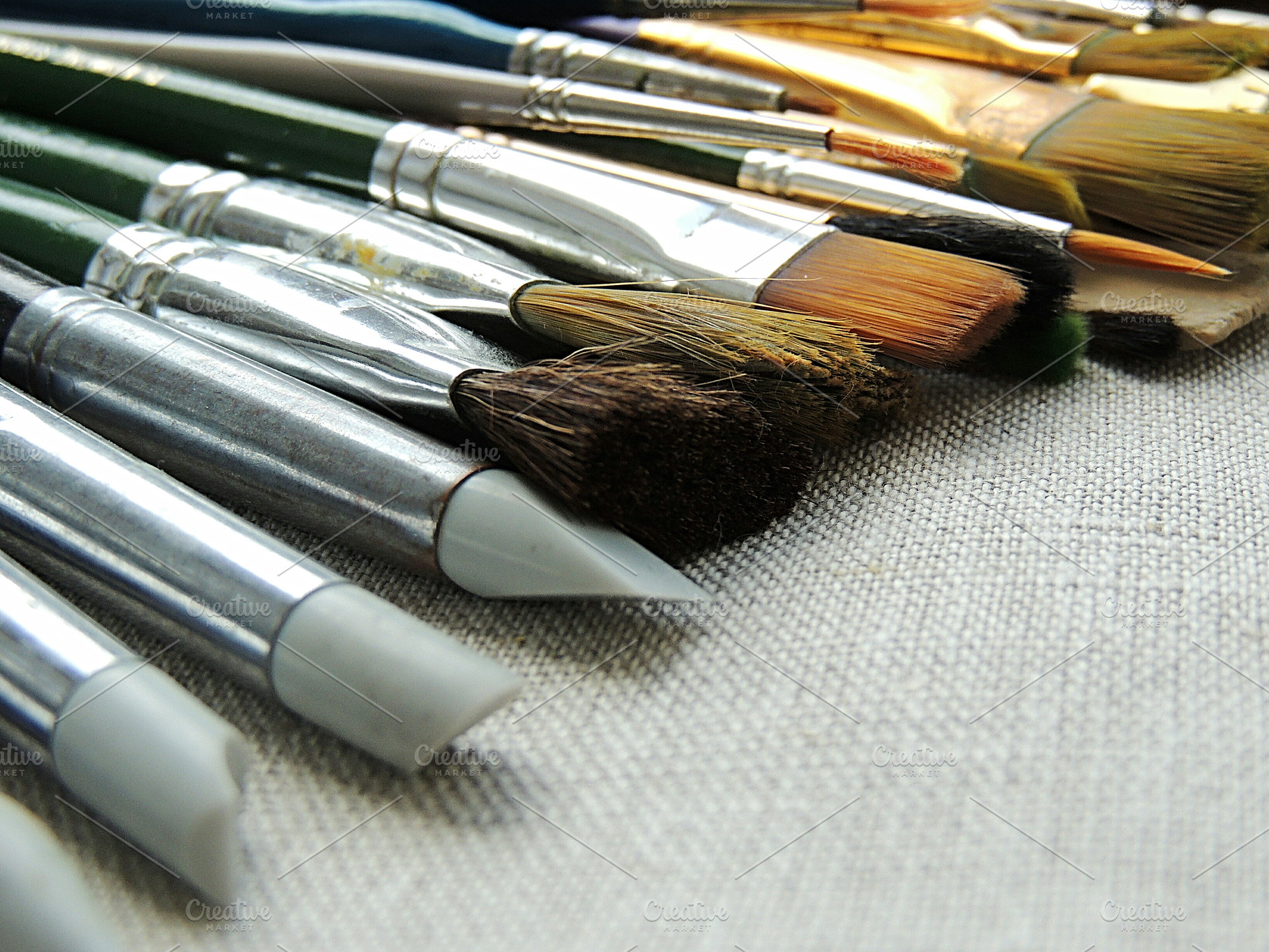 Artistic brushes and tools., an Arts & Entertainment Photo by OksanaAn
