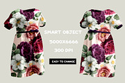 Kids dress mockup, an Advertising Mockup by PudraART (Thumbnail 2 of 6)