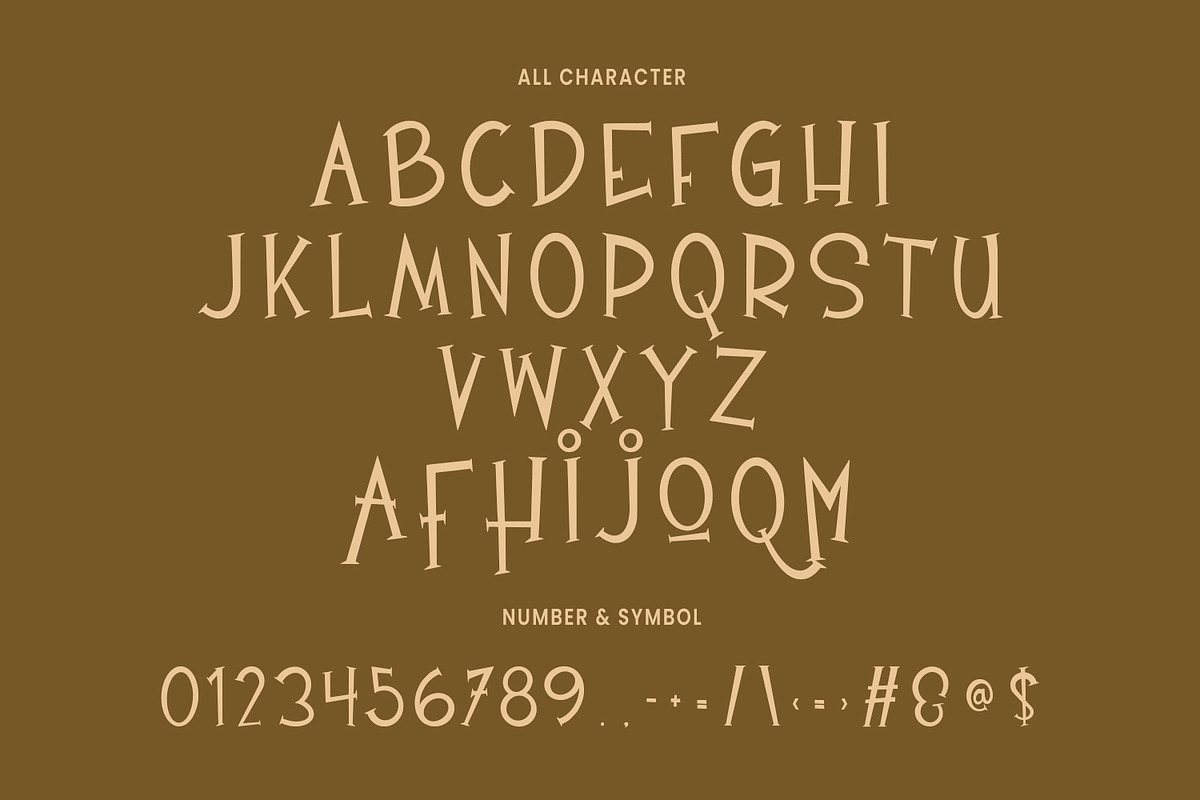 Minosh Vintage Display Typeface, a Serif Font by Maulana Creative (Photo 2 of 7)