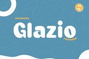 Glazio Rounded, a Sans Serif Font by Craft Supply Co. (Thumbnail 1 of 8)