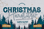 Christmas Handletter, a Handwritten Font by Ainun Jinan (Thumbnail 1 of 9)