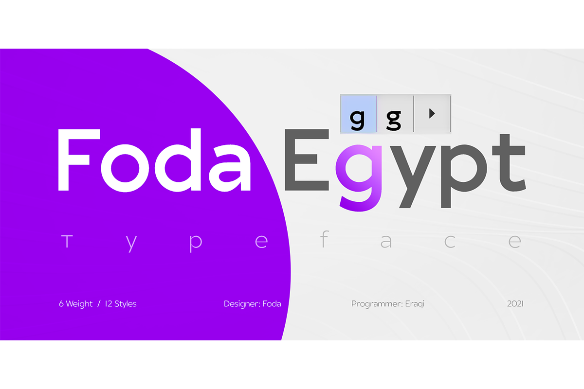 Foda Egypt Font, a Font by Foda Foundry (Photo 3 of 6)