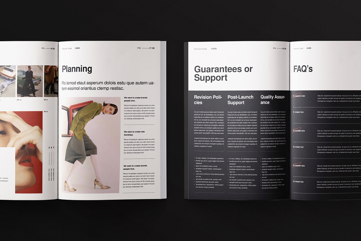 Services and Pricing Guide Template, a Brochure Template by ArtisanaAura (Photo 8 of 9)