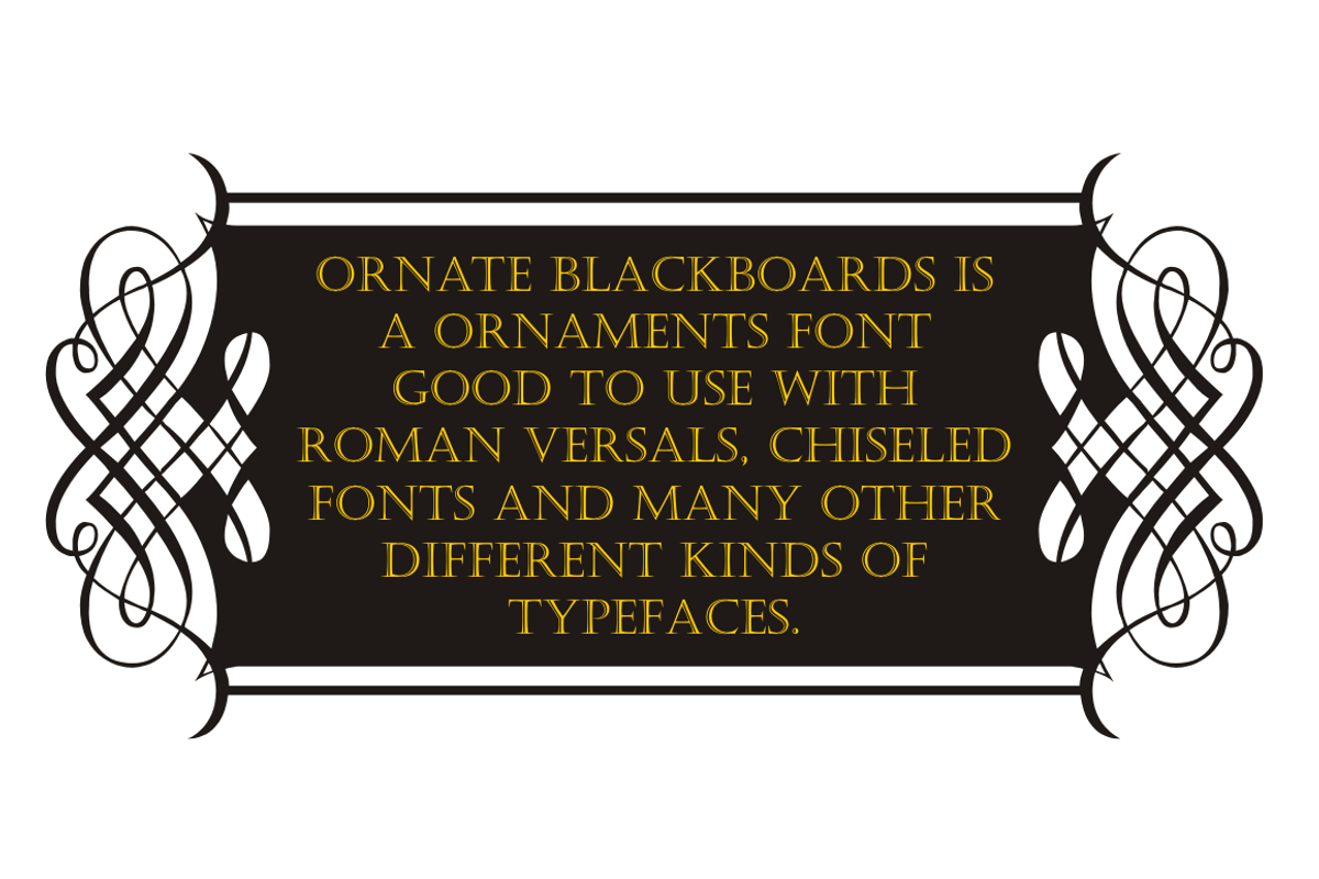 Ornate Blackboards Pack preview 5
