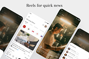 Gonews UI Kit: AI-Powered News Apps, an UI Kit Template by Fluttertop (Thumbnail 6 of 8)