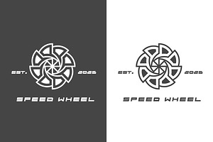 Speed Wheel Logo Design Icon, a Branding & Logo Template by Morvana Crew