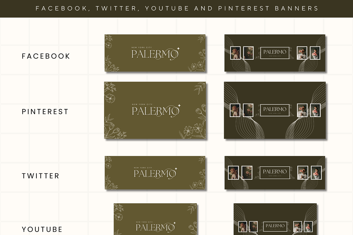 Canva Modern Branding Kit Template, a Branding & Logo Template by Branding Babe Co. (Photo 6 of 9)