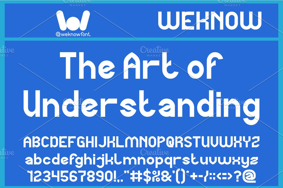 Exchange Value font, a Sans Serif Font by weknow (Photo 3 of 8)