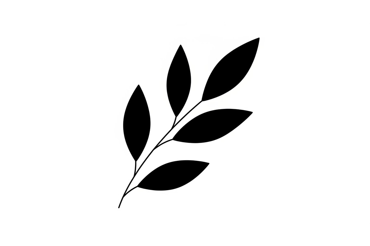 Botanical Leaf Silhouette Bundle, an Illustration by Creativeshirt (Photo 47 of 51)