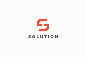 Solution Letter S Logo Design