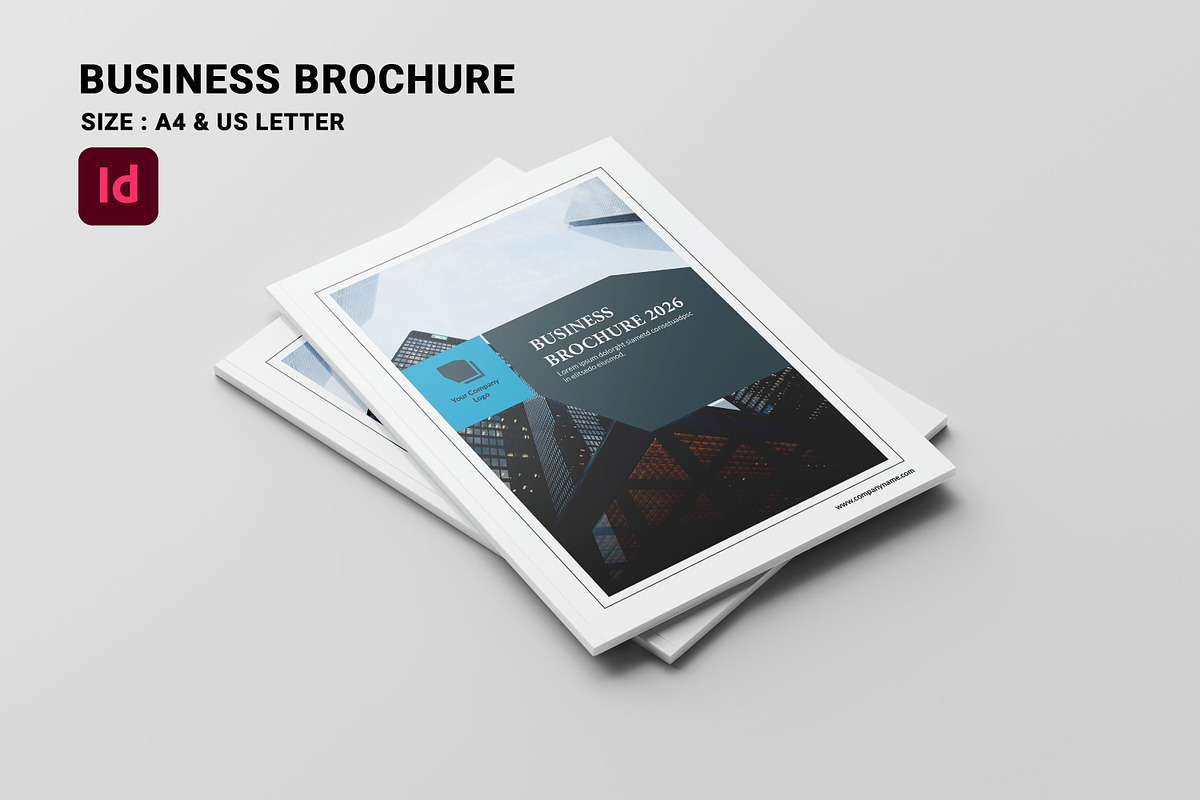 Business Brochure Template, a Brochure Template by retrographix (Photo 1 of 13)
