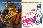 Doodles & Noodles: Ink Food Pack, a Food Illustration by Olly Kava (Thumbnail 9 of 11)