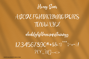 Honey Bear Handwritten Font