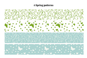 4 Spring Patterns