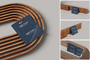 Gift Card Mockup, a Product Mockup by MrLetters (Thumbnail 1 of 5)