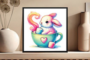 Hot Cocoa Bunny Sublimation Bundle, an Illustration by DreamCafeArt (Thumbnail 5 of 5)