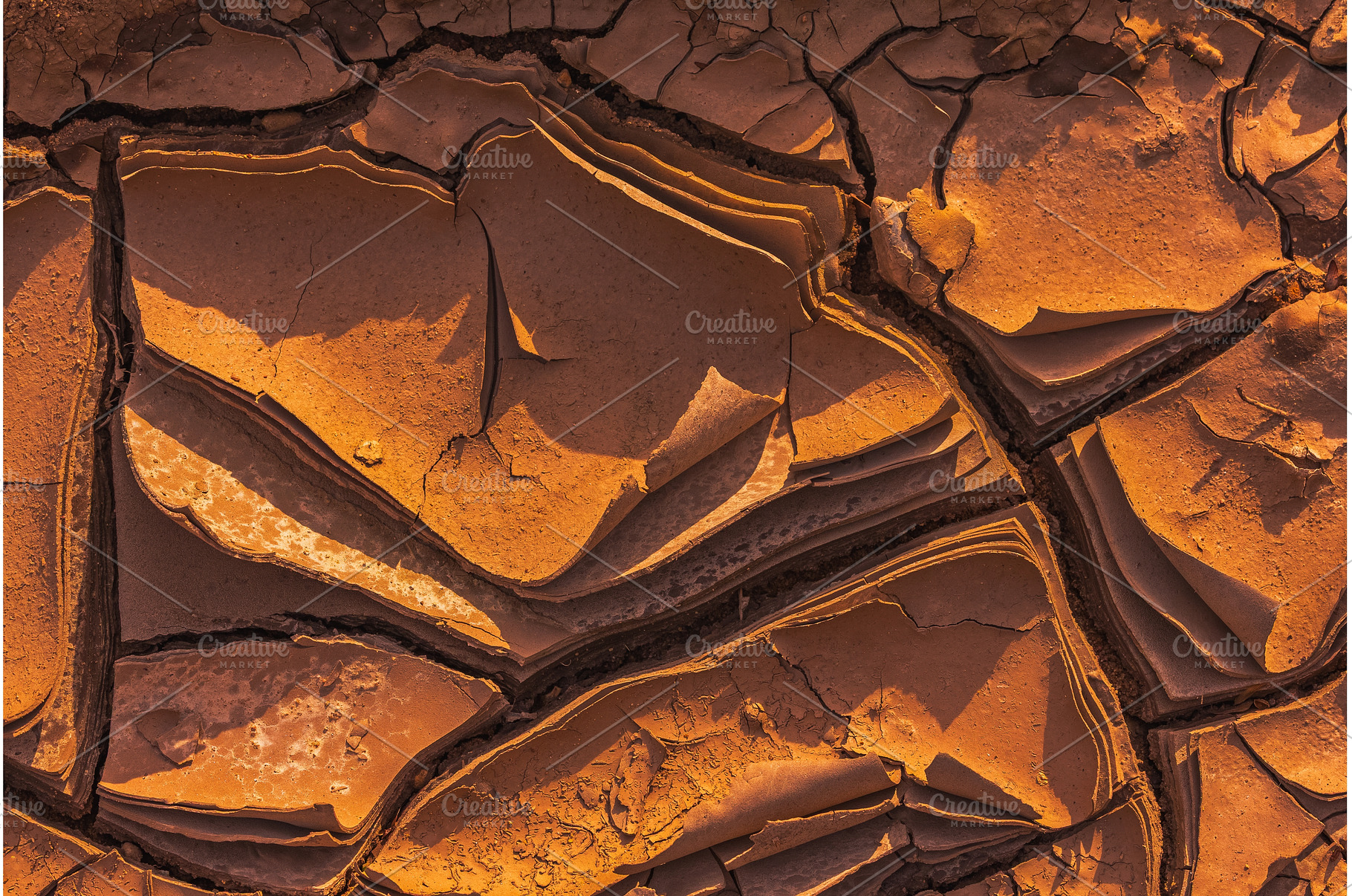 Cracked Earth. An arid landscape, a Background Photo by Lukas Jonaitis SHOP