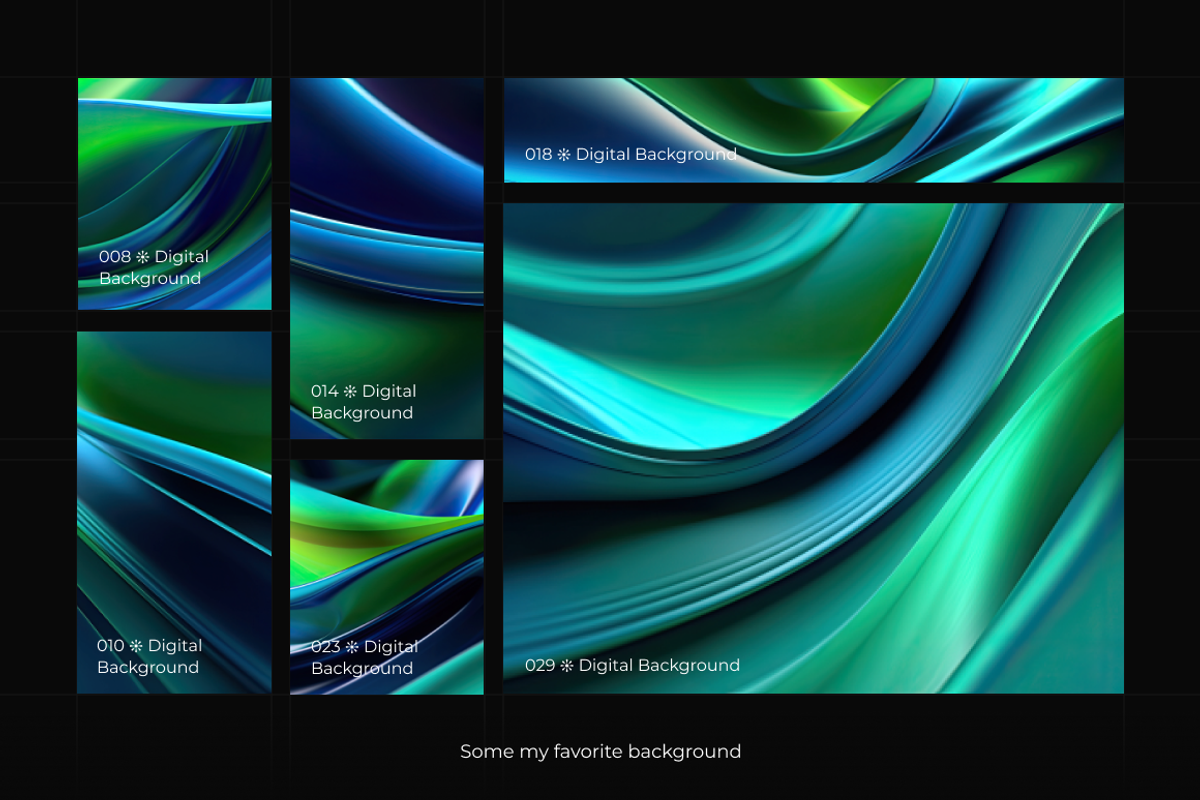 Digital Backgrounds set, a Background Graphic by Digital Blood (Photo 3 of 15)