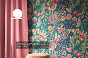 Delicate Butterflies, Floral Pattern, a Pattern Graphic by Velliniki (Thumbnail 2 of 11)