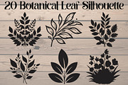 Botanical Leaf Silhouette, an Object Graphic by Creativeshirt (Thumbnail 1 of 19)
