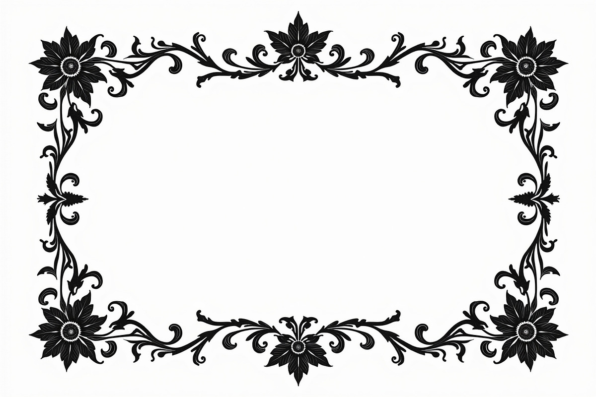 Ornamental Frame Collection, an Illustration by jahid234 (Photo 8 of 9)