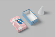 Gift Box Mockup, a Packaging Mockup by megostudi0 (Thumbnail 9 of 11)