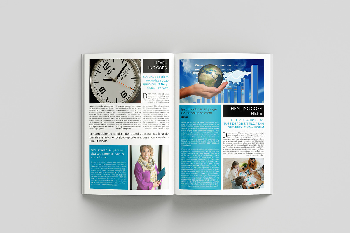 Business Newsletter, a Brochure Template by Template Shop (Photo 5 of 9)