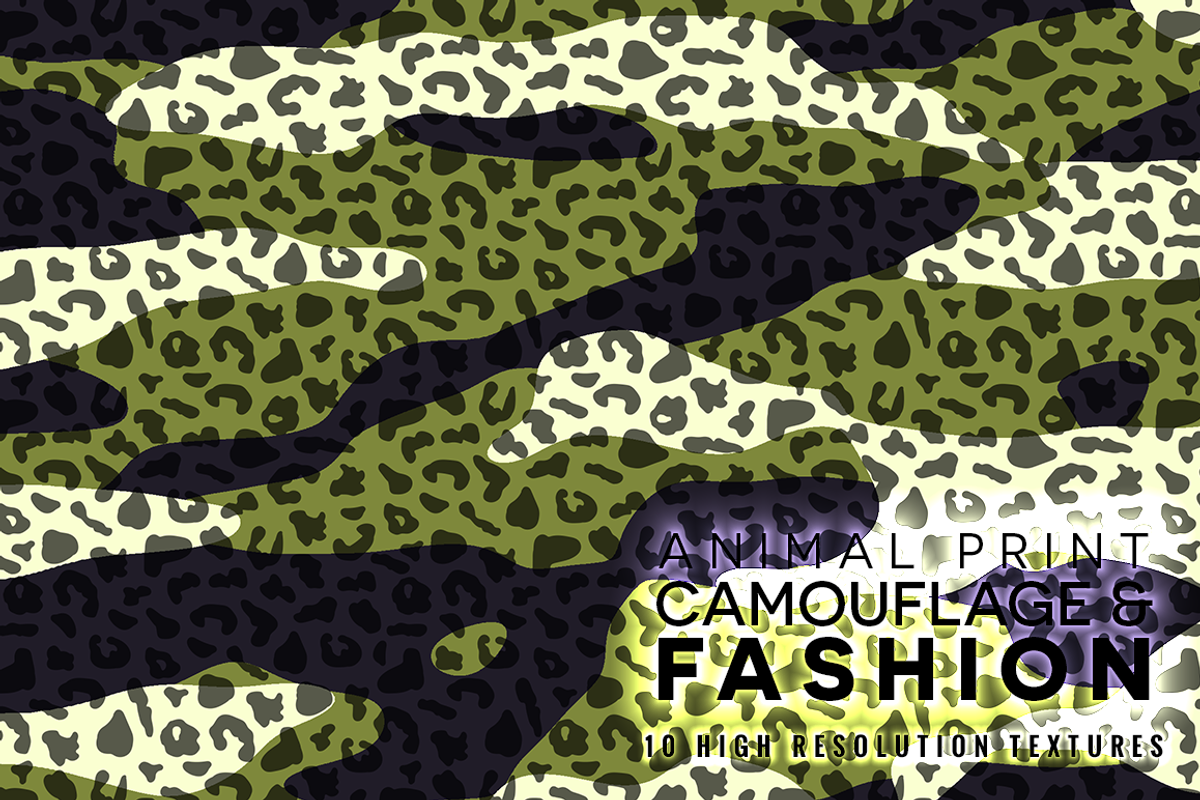 Animal Print, Camouflage and Fashion, a Texture Graphic by Digital Art Creations (Photo 9 of 14)