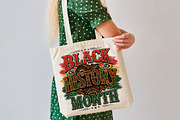 Black History Month PNG, Freedom Day, a Seasonal Illustration by DreamCafeArt (Thumbnail 4 of 4)