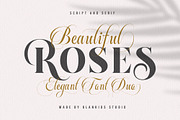 Beautiful Roses - Font Duo, a Serif Font by Blankids Studio (Thumbnail 1 of 12)