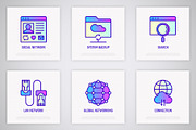 Information Technology Icons Set, an Outline Icon by Alex Blogoodf (Thumbnail 4 of 7)