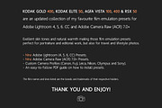 Film Emulation Presets for Lr & Ps, an Action Add-On by Personal Collection (Thumbnail 13 of 13)