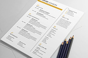 Resume/CV, a Resume Template by Creatune (Thumbnail 1 of 4)