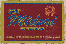 RM MIDORI TYPEFACE