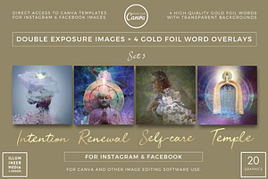 SALE! DOUBLE-EXP & GOLD WORDS SET 3