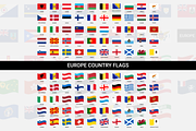 Vector flags of world countries, an Object Graphic by Nazim's Shop (Thumbnail 4 of 9)