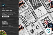 Esports Social Media Pack, a Social Media Template by Geelator Studio (Thumbnail 1 of 5)