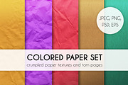 Colored paper set, a Texture Graphic by Anastasia Koba (Thumbnail 1 of 11)