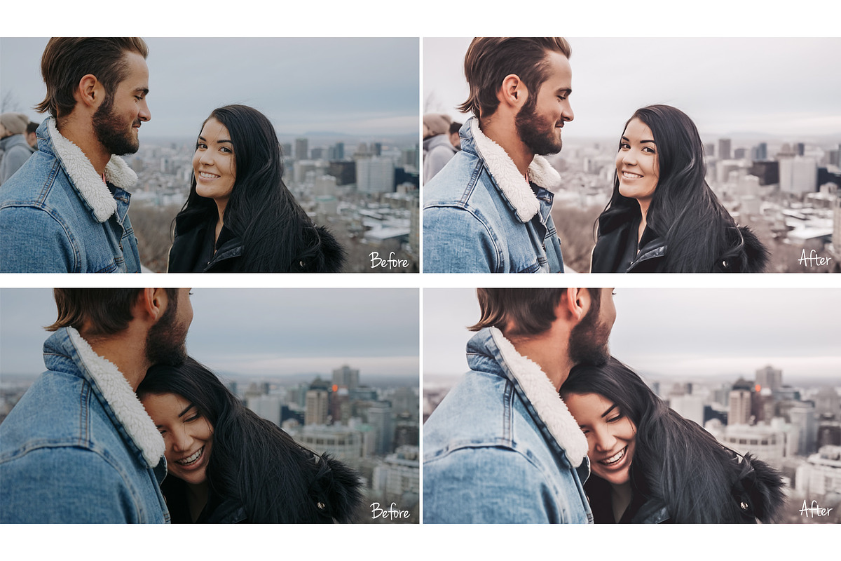 Winter Lightroom Presets preview 4