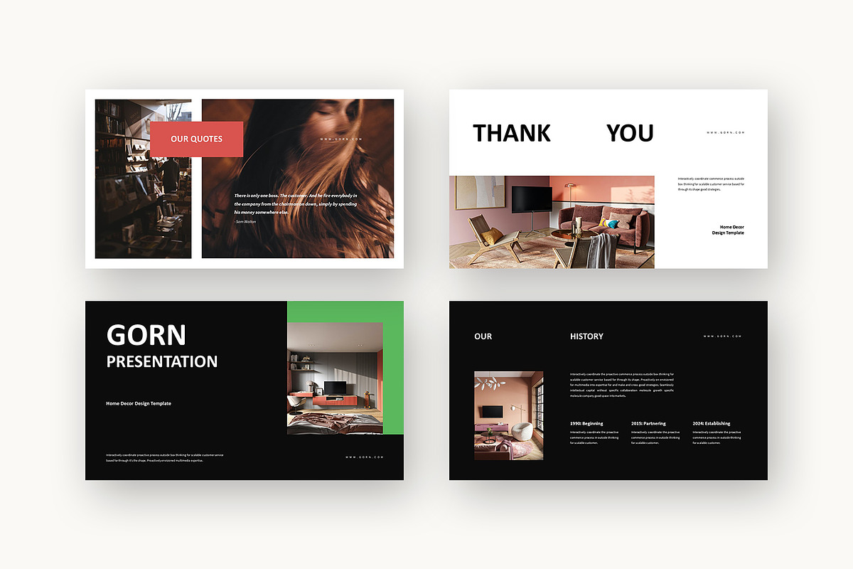 Gorn : Interior Decor Google Slides, a Presentation Template by Punkl Camp (Photo 9 of 16)