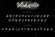 Michaello, a Script Font by Letterara (Thumbnail 10 of 10)