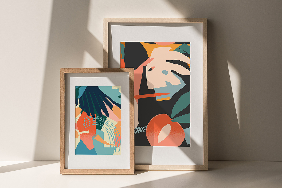 Tropical shapes, a Pattern Graphic by Nicetoseeya (Photo 8 of 9)