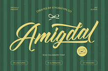 Amigdal Bold Calligraphy Font