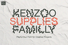 Kenzoo Supplies Playful Duo Font